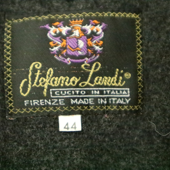 Vintage | Jackets & Coats | Vintage Stefano Landi Italian Wool Hooded ...